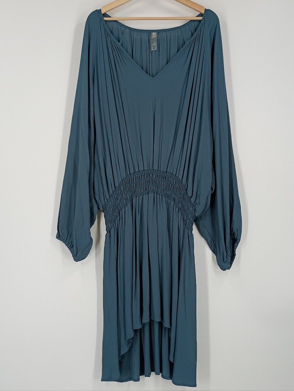 Raisin Curve Woven Beach Coverup Dress